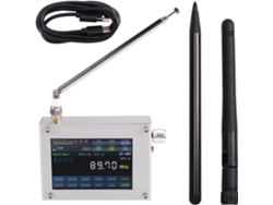 Receptor de radio ATS decorativo SFUSHOS de 4 pulgadas con control táctil, multibanda, para radioaficionados, batería recargable.