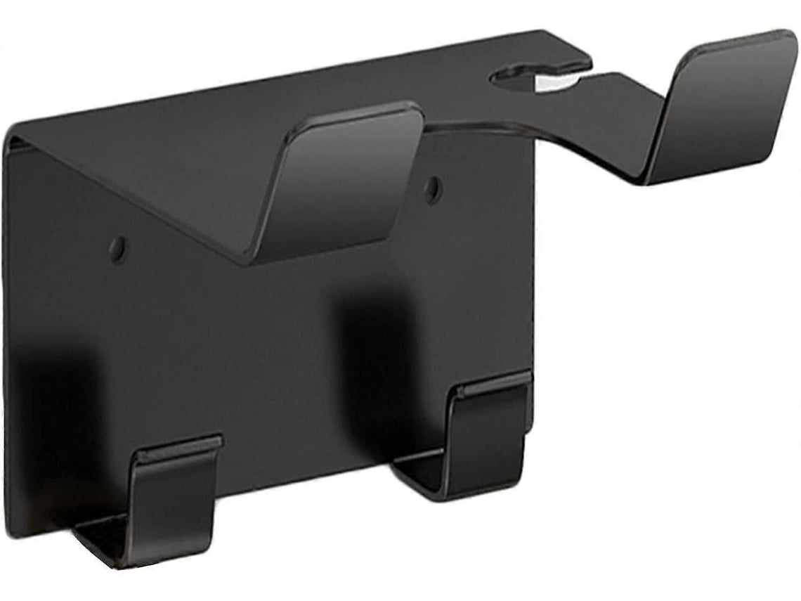 Suporte Para Secador De Cabelo Preto Não Furado Compatível Com Secadores De Cabelo Dyson Preto Não Furado Suporte Para Secador De Cabelo Montado