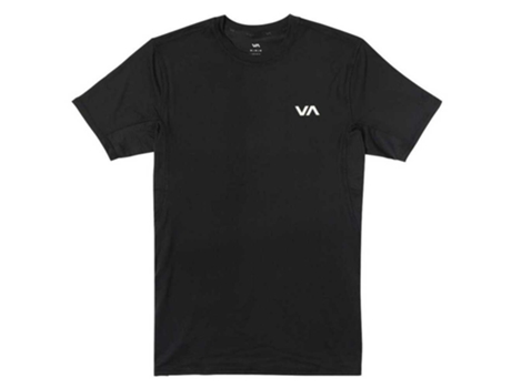Camiseta para Hombre RVCA Sport Vent Negro para Fitness (S)