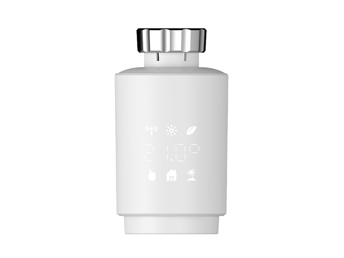 Termostato Inteligente Para Radiador Zigbee 3.0, Programable, Control Por Aplicación Y Voz, Compatible Con Alexa Home.