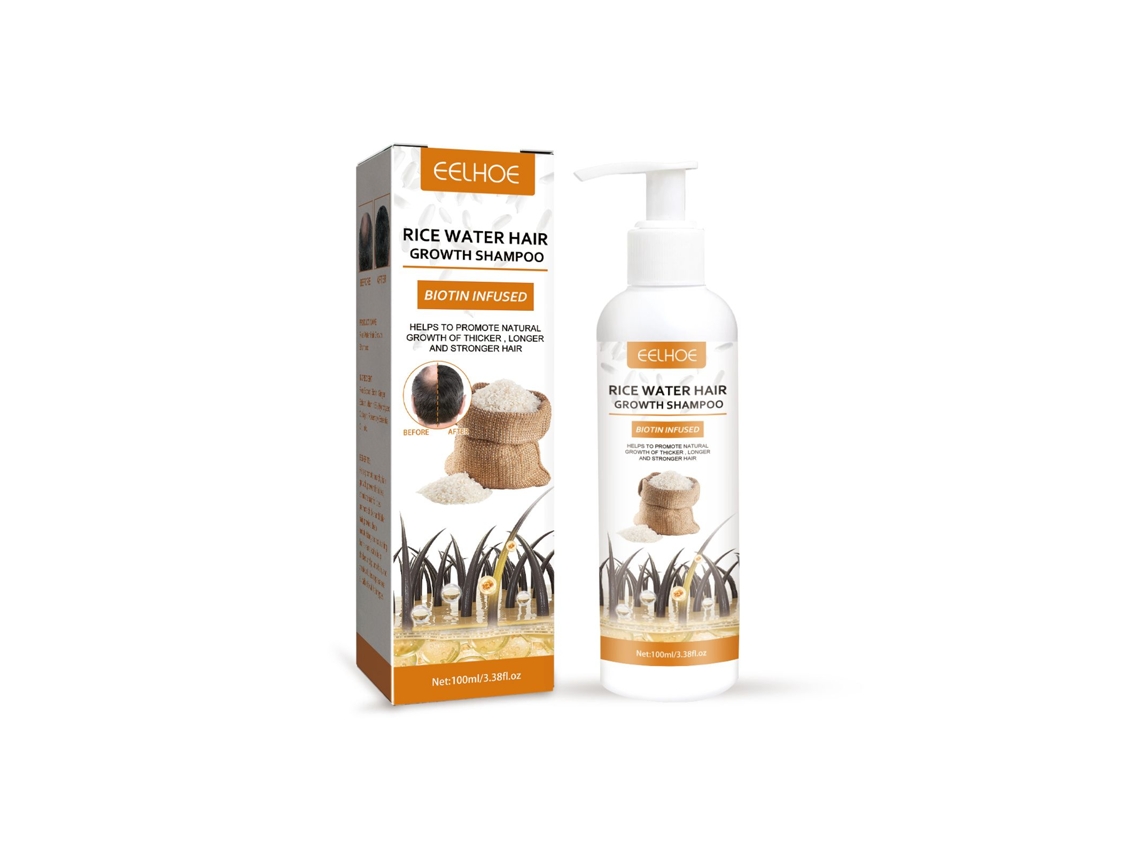 Champú de arroz para fortalecer el cabello