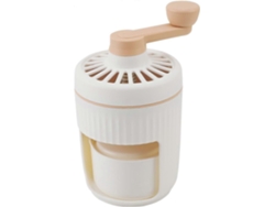 Cafetera portátil de viaje manual con taza y crema de acero inoxidable