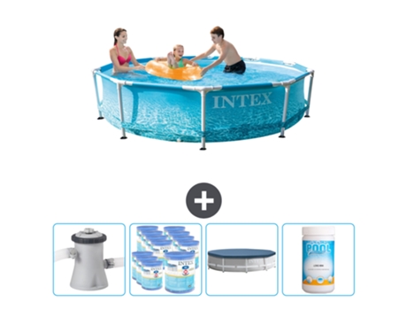 Piscina Tubular INTEX 28208GN-CB87 (4485 L - 305x76cm)