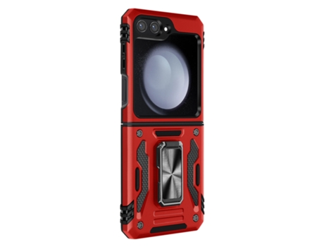 Funda para Samsung Galaxy Z Flip 5 S/Z Flip 5 AVIZAR Acrílico Rojo