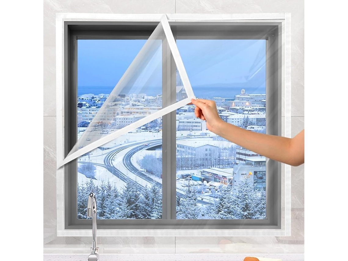 Kit De Aislamiento Térmico Para Ventanas Invierno, Lámina Burlete, Aislante Térmica Ventanas, Alta Durabili...