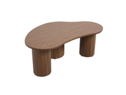 Mesa Bajo Design Forme Organique 100x60 Cm Oviala