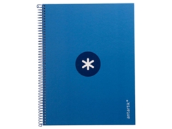Cuaderno LIDERPAPEL Série Antartik 90g/m² Azul , (A4)