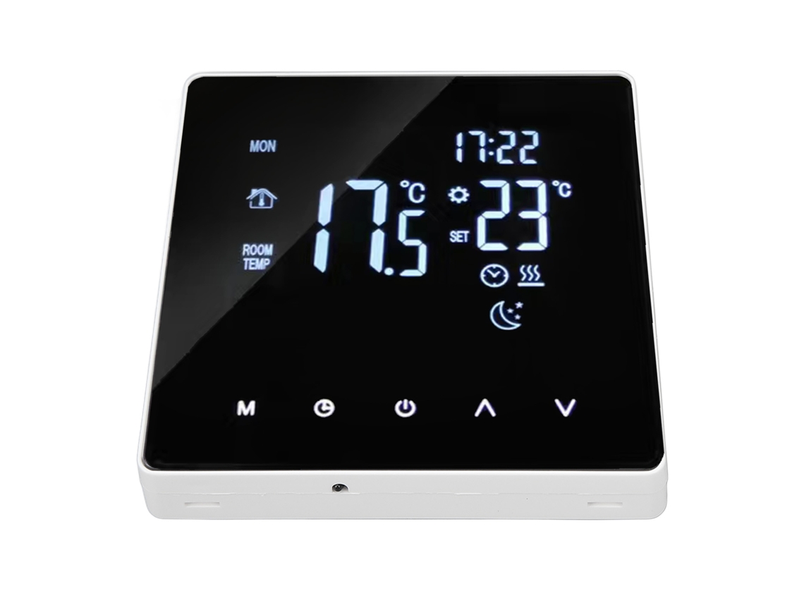 Controlador de temperatura con pantalla táctil LCD y Wi-Fi.