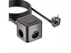 Concentrador de 4 puertos USB, 7 en 1.vayotoy