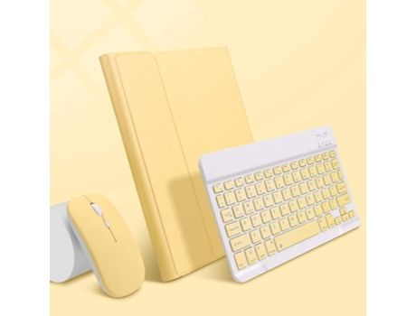Funda ELKUAIE Tablet + Ratón I 11 2021/2020 Pro 11 Amarillo