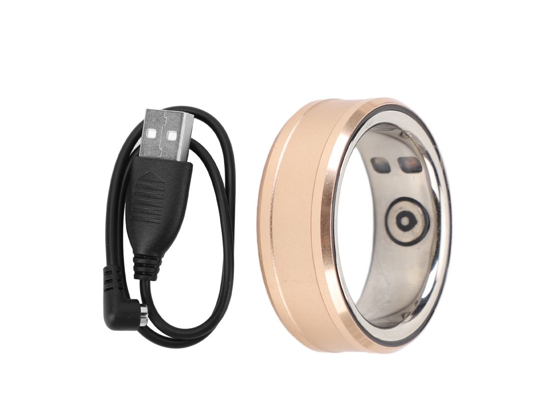 Anillo Inteligente De Salud Con Monitorización Del Sueño Y La Temperatura Corporal, Recargable, Para Deportes Y Fitness.