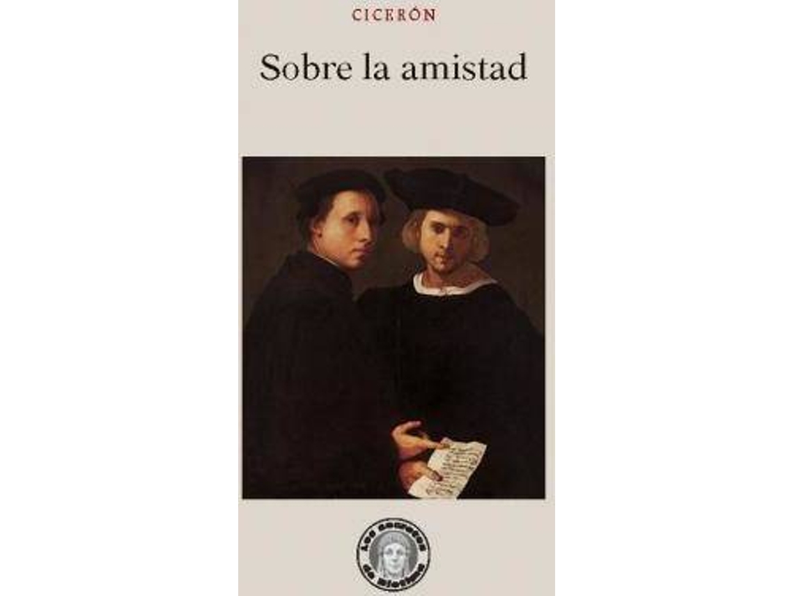 Libro Sobre la amistad de Ciceron (Español)