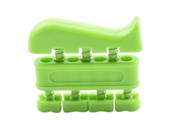 Entrenador De Dedos Bidireccional Para Piano Y Guitarra Con Agarre De Teclas En Abs Verde - Accesorio Musical Portátil