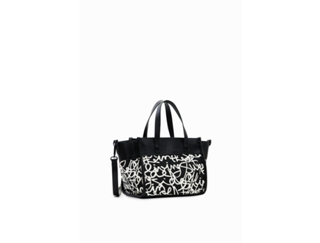 Bandolera mediana de lona para mujer DESIGUAL