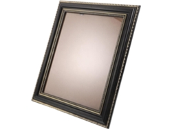 Marco Madera Maciza Negra 25 Recuerdos Mascotas Estilo Retro Pared Cm Mesa