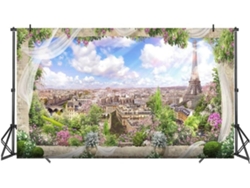 Foto De Grupo De 210 X 150 Cm En Estilo Paisaje Europeo, Portátil Para Reuniones Y Fiestas, Fondo