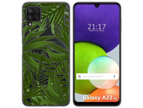 Carcasa Samsung Galaxy A22 4G / M22 TUMUNDOSMARTPHONE Dibujos Transparente Multicolor