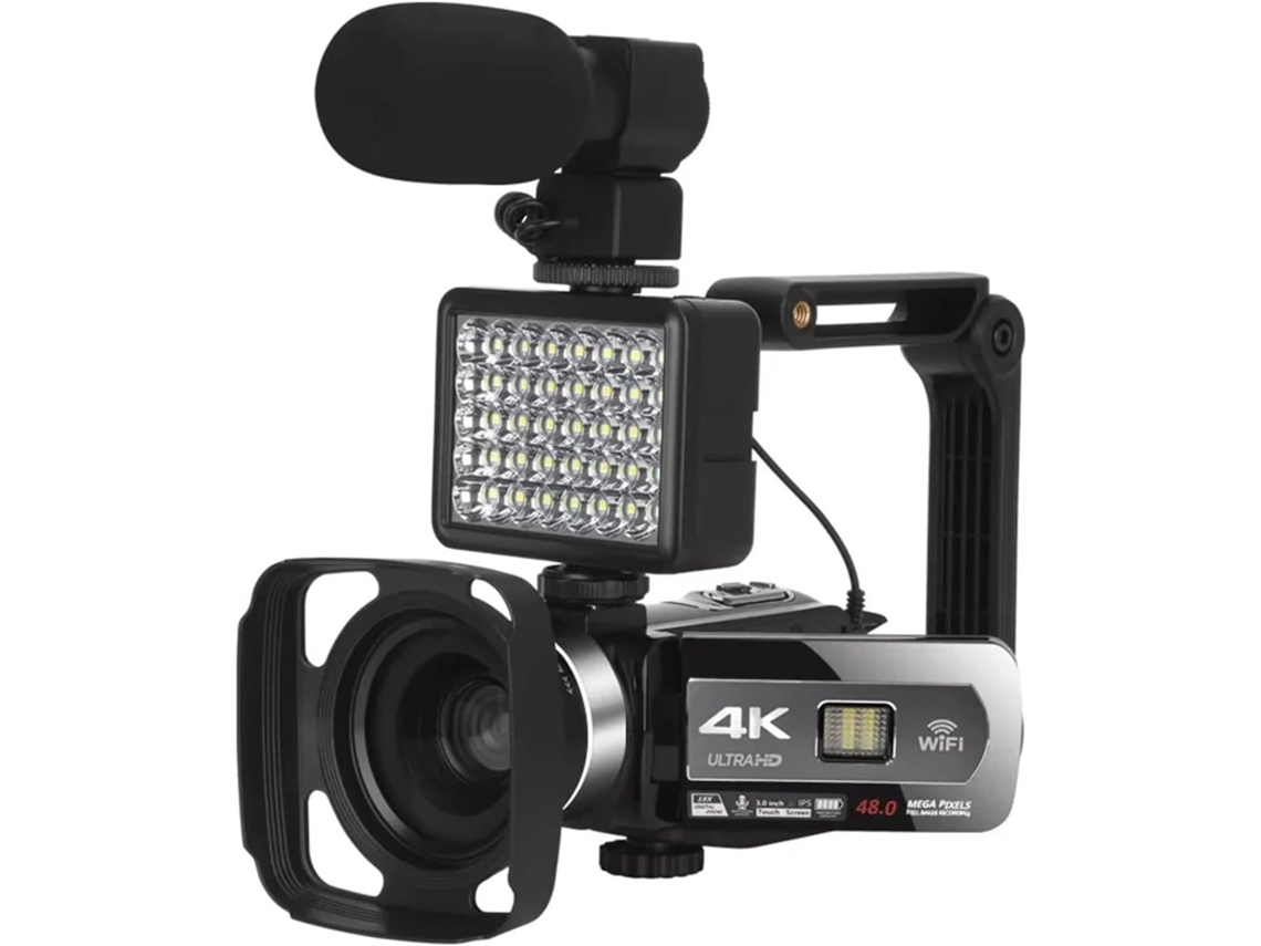 Cámara De Vídeo Digital 4k, Videocámara Para Vlogging, Fotografía Y Streaming.