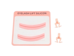 Herramienta de silicona lavable, reutilizable y eficiente para separar pestañas y extensiones - Rosa