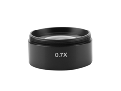 Lente Objetiva Auxiliar 0.7x para Microscópio Estéreo com Rosca de Montagem 48mm Kp 0.7x