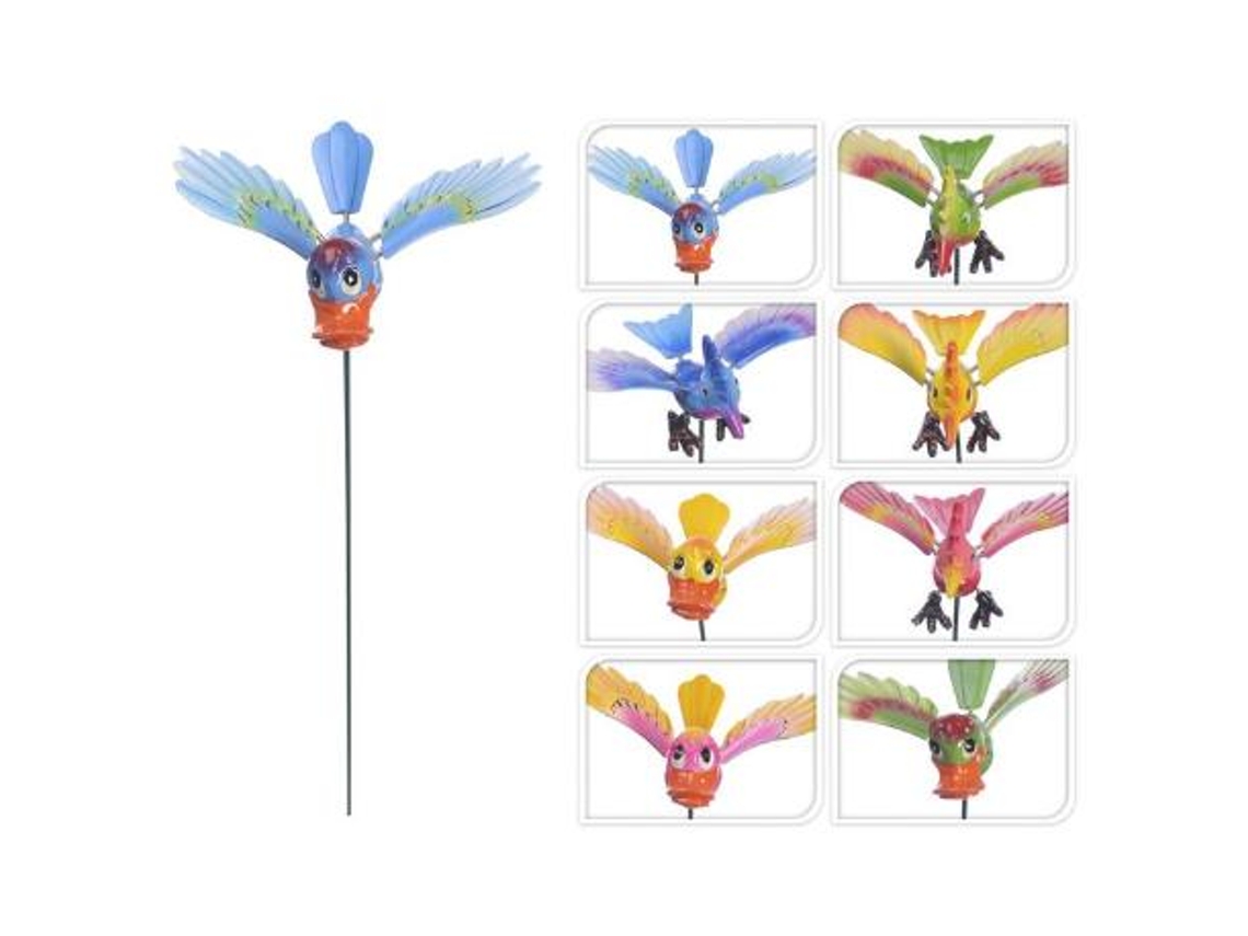 Pincho metal pajaro 60 cm
