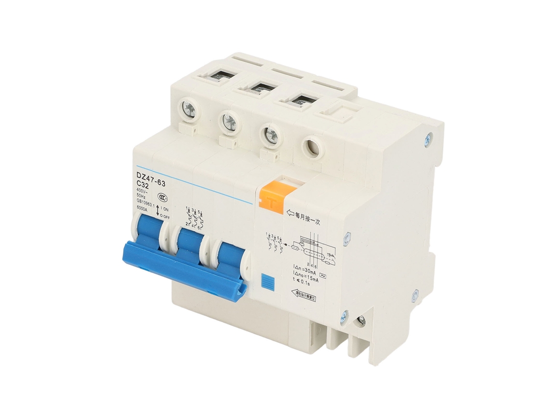 2026horizon-interruptor De Circuito Mcb Mini 3p 32a 6000a 400v Para Hogar Din Rail
