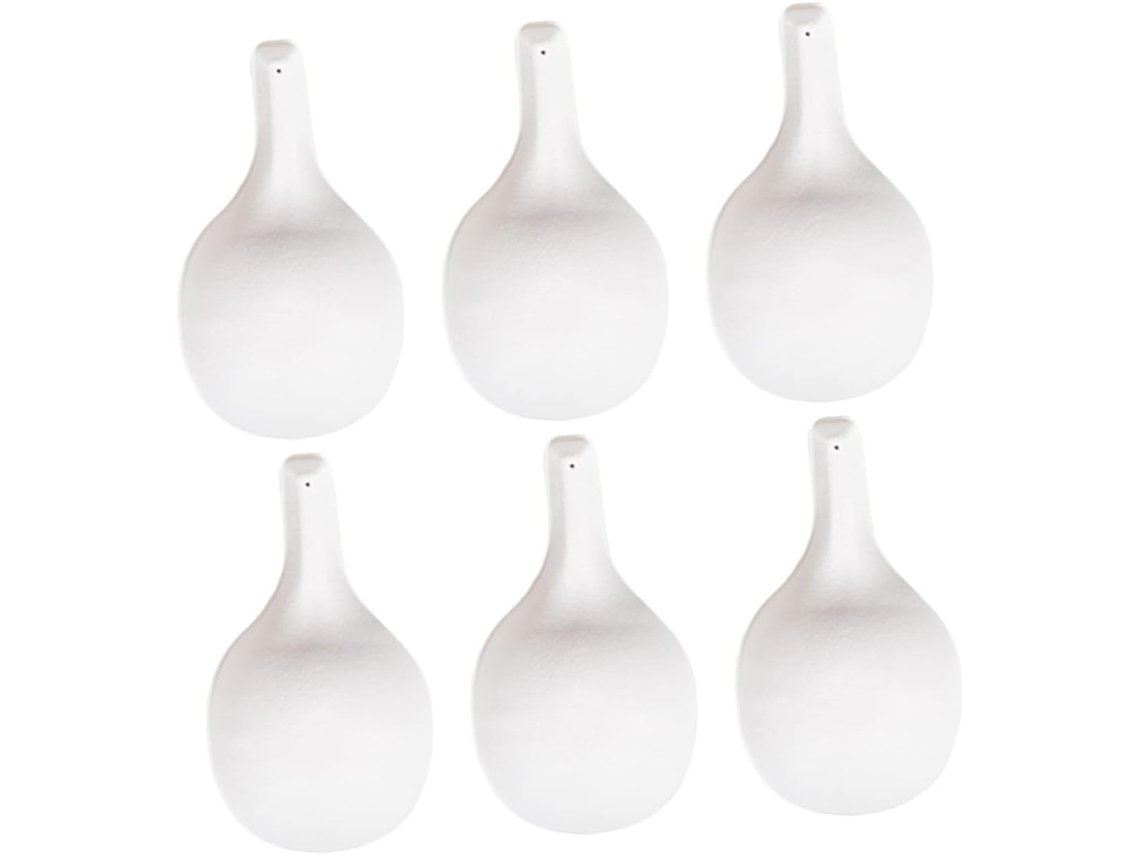 6 Botellas De Agua De Papel En Blanco Para Pintar, Ideales Para Juguetes Infantiles Y Bebés.