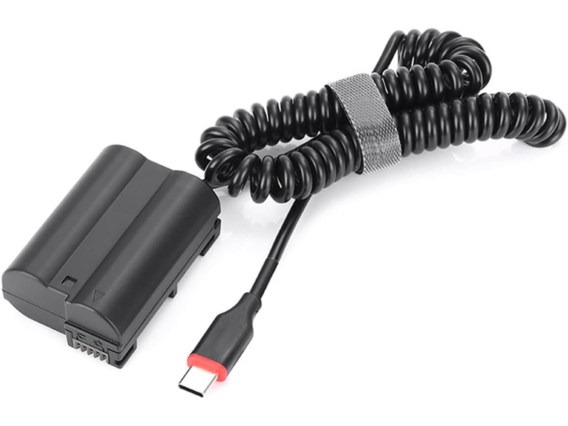 Adaptador De Corriente Cc Con Batería Ficticia En El15 D7000 D7100 D7200 D750