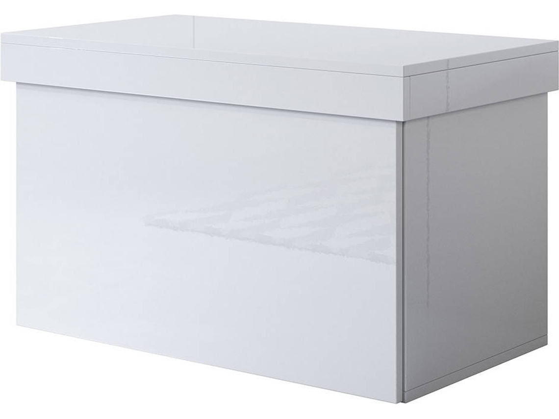 Zapatera MÓVEIS BONITOS Dorian (Blanco - Melamina - 75 x 46 x 44 cm)