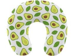 Almohada Viaje Forma Aguacate, Espuma Viscoelástica Viscoelástica Fácil Relajación Cómodos Familia.brfácil