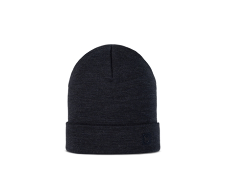 Gorro de Hombre BUFF Grueso De Solid Lana Merina Azul (Talla Única)