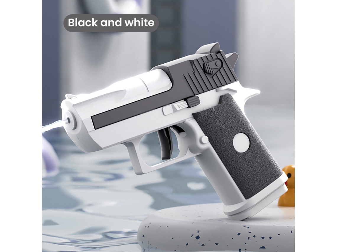 Mini Pistola De Agua De Verano (gris) - No Eléctrica - Para Exteriores Y Playa - Para Niños Y Niñas
