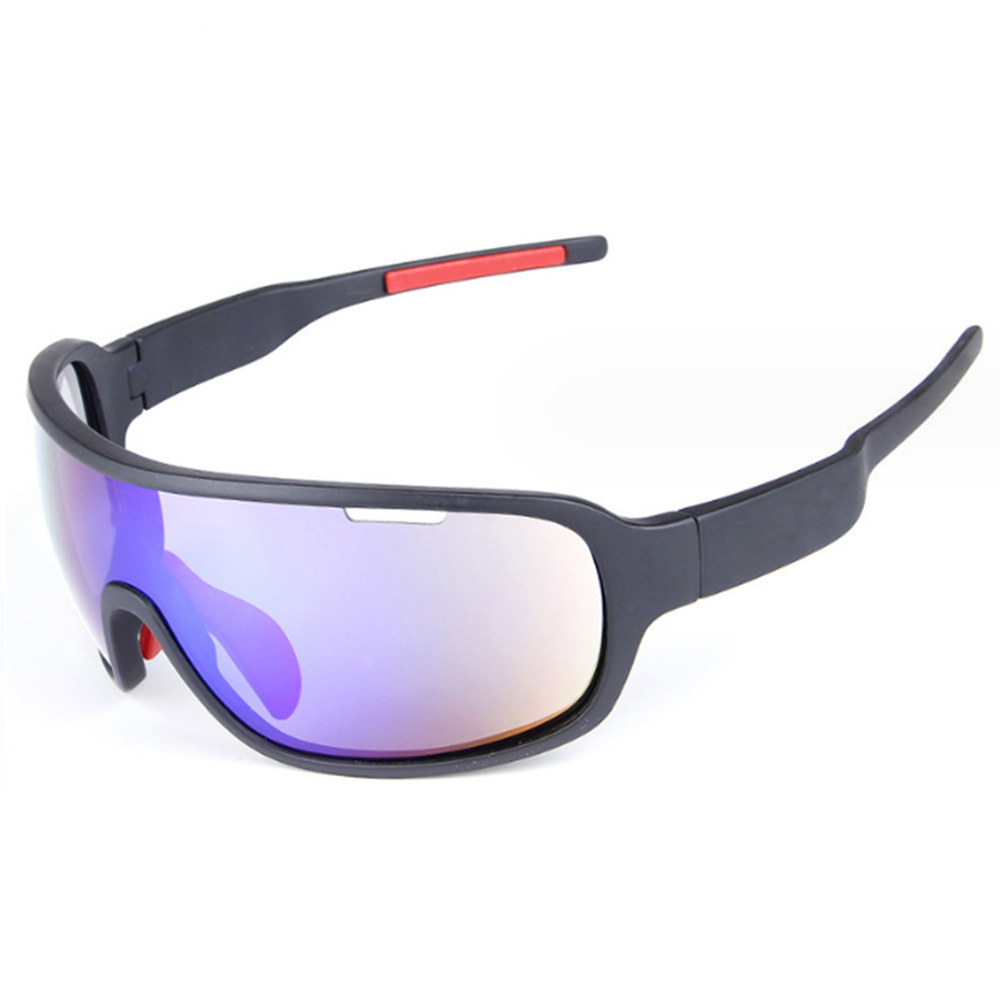 Gafas de ciclismo polarizadas con montura TR90 para hombre y mujer, con 5 lentes intercambiables