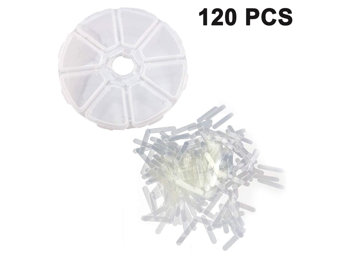 Adesivos De Correção De Escala (120,4 Mm X 22 Mm), Estojo De Plástico Branco.