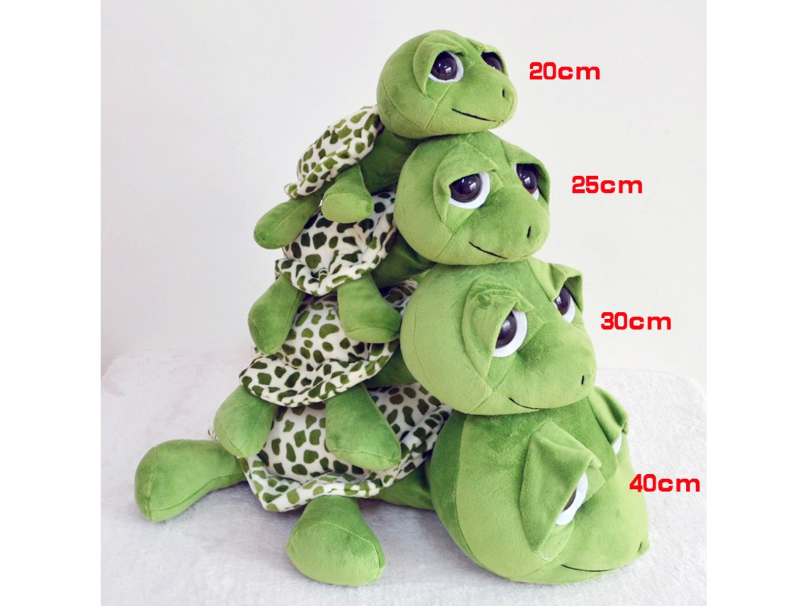Tortuga de peluche 2026, 20 cm, adorable, de dibujos animados, con ojos grandes y suave, ideal para niños.