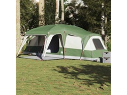 Tienda de campaña familiar tipo domo con balcón, impermeable, para 9 personas, Wsd760420 Lovely Home