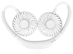 Mini Ventilador Portátil Colgante Para El Cuello Con Carga Usb Ideal Viajes Al Aire Libre