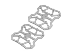 Adaptadores De Plataforma Para Pedales Clipless Mtb Para Spd Y Keo, Adaptadores De Pedales De Bicicleta