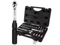 Kit De Herramientas 21 En 1 Con Llave Dinamométrica De Alta Precisión Para Reparaciones De Bicicletas Y Motocicletas.