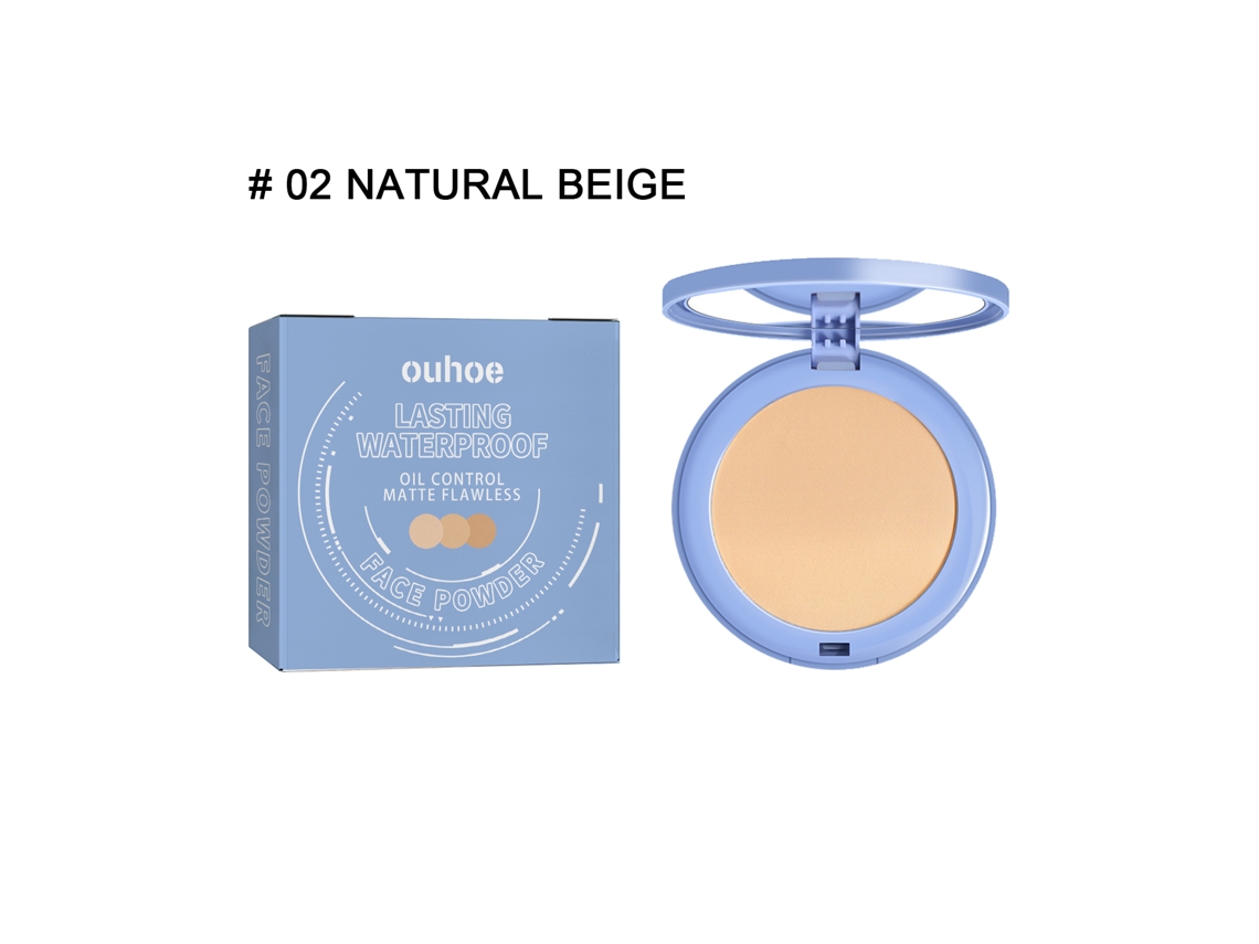 Polvos fijadores Ouhoe, maquillaje perfecto y de larga duración, difícil de quitar, polvos reparadores, naturales, ligeros y transpirables.