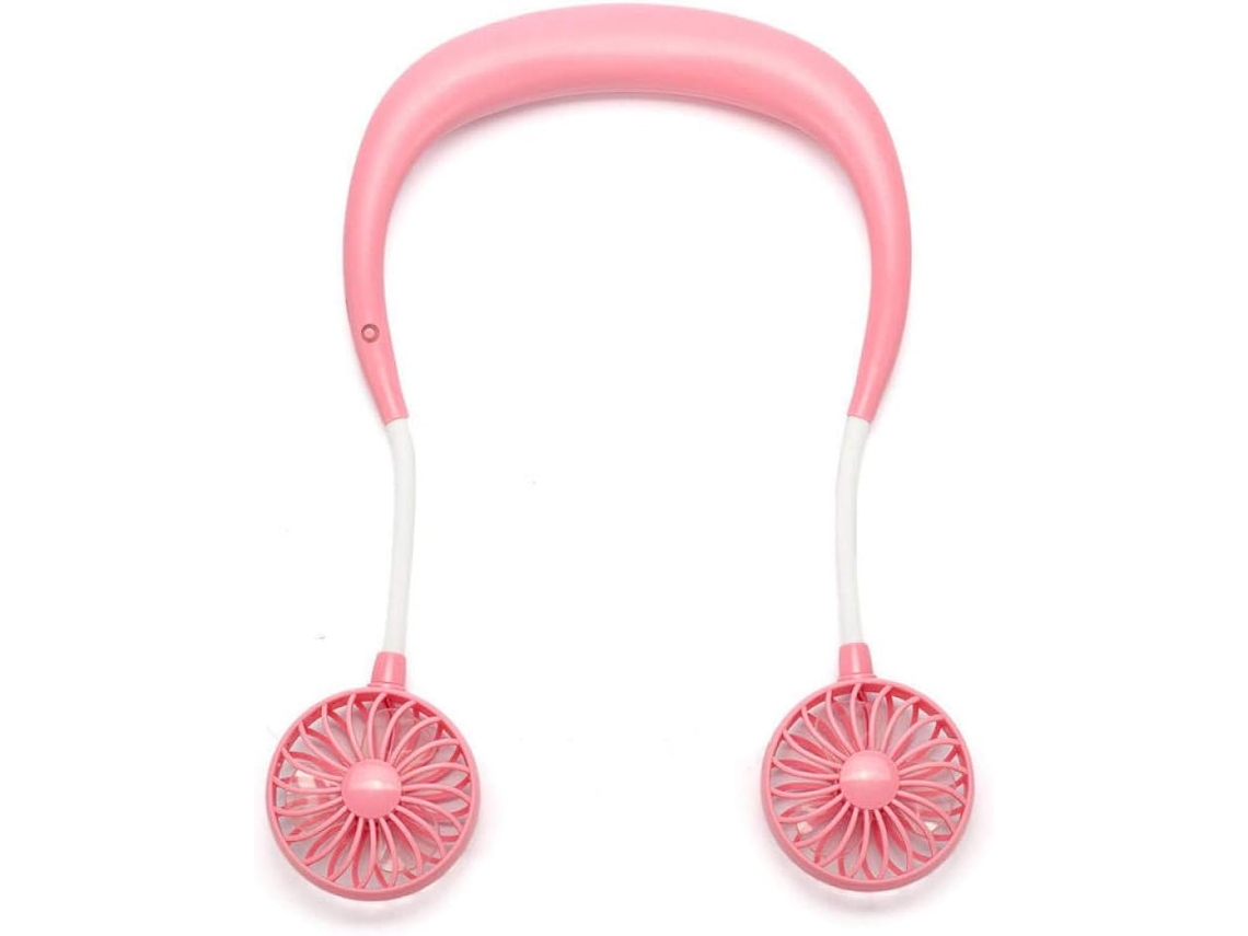 Mini Ventilador Portátil Para El Cuello Colgante Con Carga Usb Mini Deportivo Uso En Exteriores