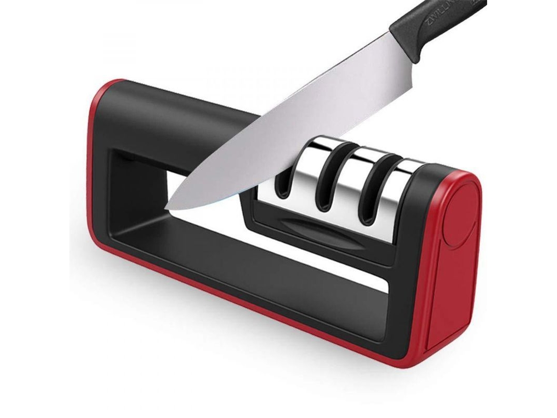 2026-afilador De Cuchillos Profesional De 3 Etapas Herramienta De Afilado Para Cocina