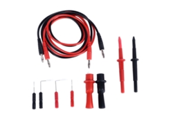 10 Piezas Kit De Sondeas Para Multímetro Universal Sondeas Eléctricas De Prueba Rojo Y Negro