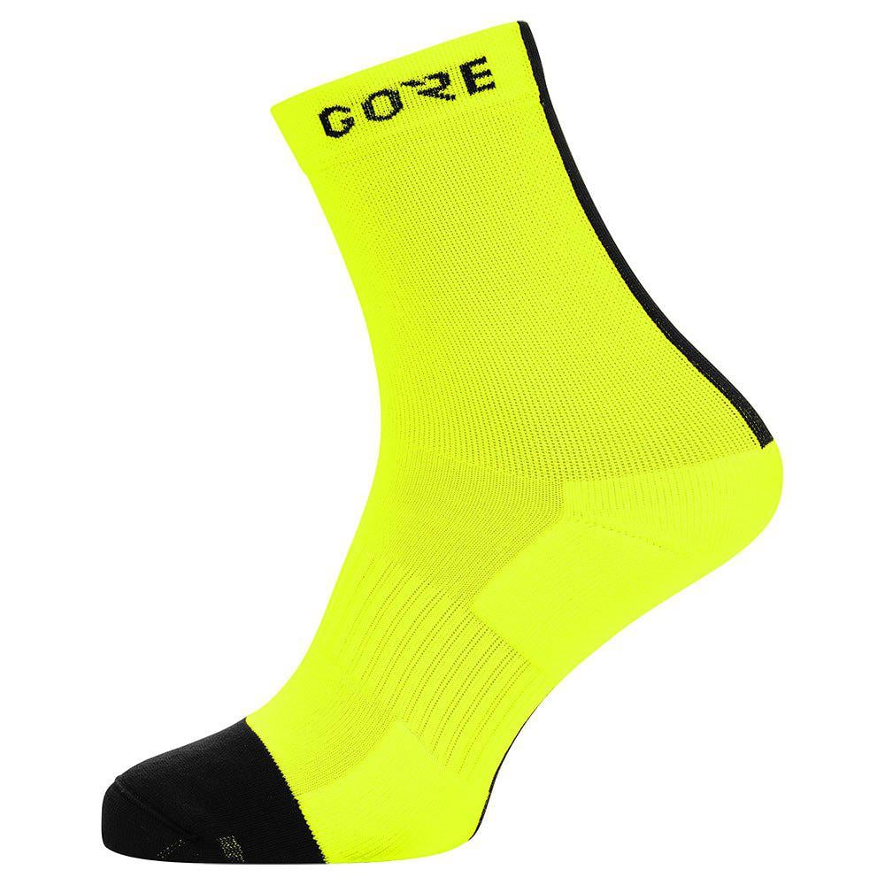 Calcetines Para Hombre gore wear mid amarillo montaña eu 38 40 medianos unisex adulto 1