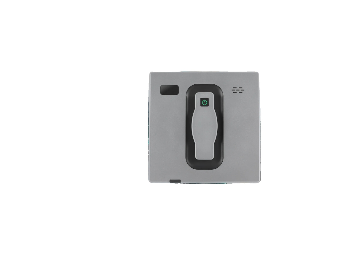 Limpieza de ventanas, funcionamiento automático, tecnología de doble pulverización, gris plata.