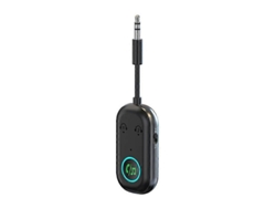 Br08t Adaptador De Áudio Bluetooth 2 Em 1 Para Carro Com Transmissor E Receptor Aux