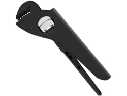 Llave Para Tubos De Carraca Ajustable 18 30 Cm Fibra Carbono Fontaner A Herramienta Reparaci N Resistente Garaje Grifo