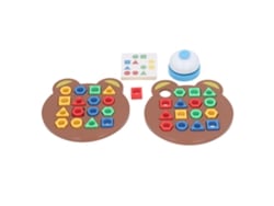 2026-2 Piezas Tableros De Rompecabezas Geométrico Juego De Emparejamiento Rápido De Formas Juguete Educativo Sensorial Para Niños 2 Jugadores