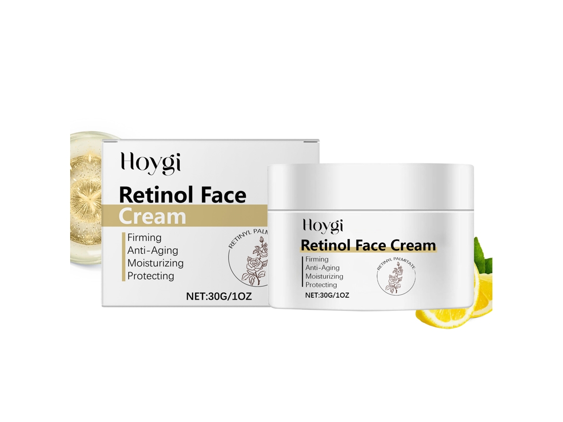 Crema antiedad con retinol para reafirmar la piel.