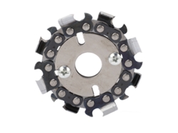 Hoja De Sierra Angular De 2,5 Pulgadas Y 8 Dientes Para Amoladora, Para Cortar Y Tallar Madera.